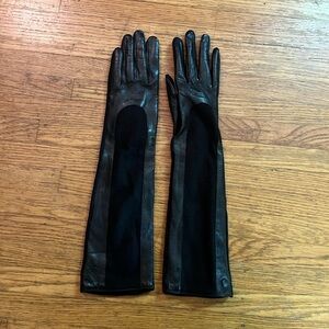 Black Long Gloves